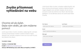 Kontaktní Formulář