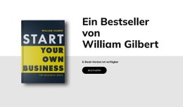 Ein Bestseller Zielseitenvorlage