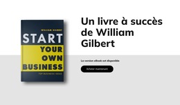 Un Livre À Succès - Thème De Site Web Prêt