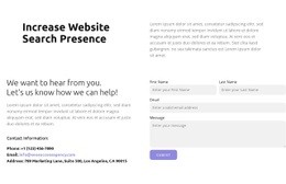 Organic Traffic Growth Html Code Example