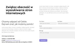 Wzrost Ruchu Organicznego - Darmowy Szablon Strony Internetowej