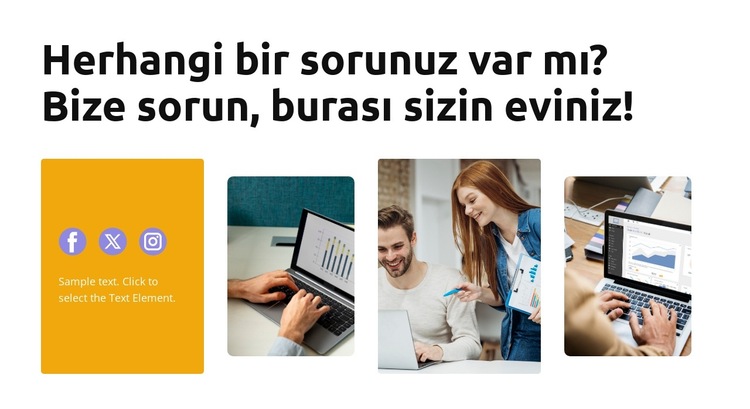 Arama Sıralamalarını Artırın Web Sitesi Şablonu