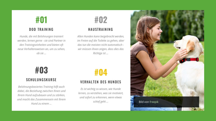  Hundeverhalten Online-Kurs WordPress-Theme