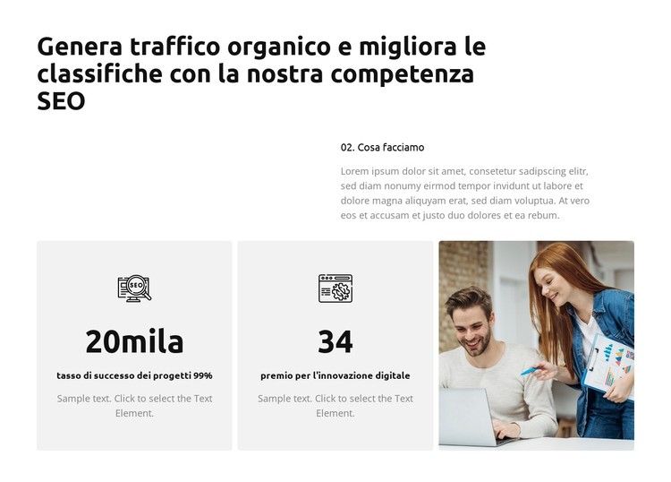 Soluzioni SEO efficaci Modello CSS