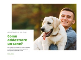 Club Di Addestramento Del Cane - Modello HTML5 Professionale Personalizzabile