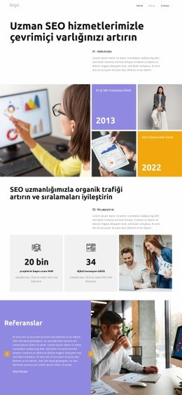 Çevrimiçi Varlığınızı Artırın - Kolay Web Sitesi Tasarımı