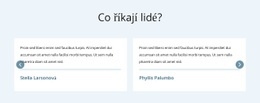 Co Říkají Lidé – Šablona Mobilního Webu