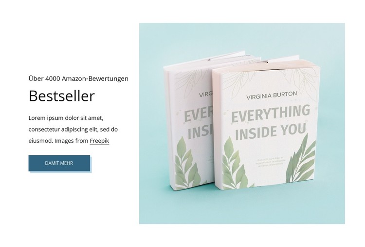 Bestseller CSS-Vorlage