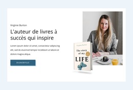 The Best-Selling Book Author - Modèle De Page De Destination