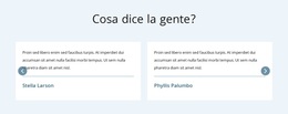 What People Say - Ispirazione Per Temi WordPress