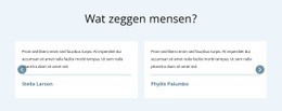 Wat Mensen Zeggen - Beste Websitebouwer