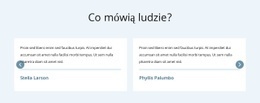 Darmowy Szablon Projektu Dla Co Mówią Ludzie