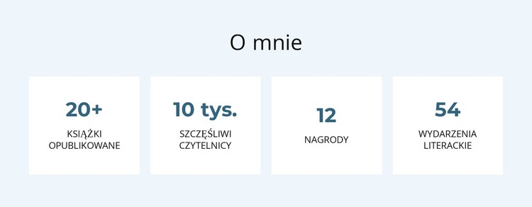 Za stronami Szablon CSS