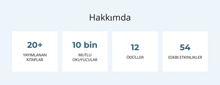 Sayfaların arkasında HTML Şablonu