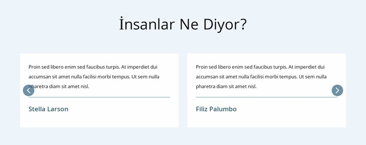 İnsanlar ne diyor? Joomla Şablonu