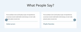 What People Say - Best Website Builder