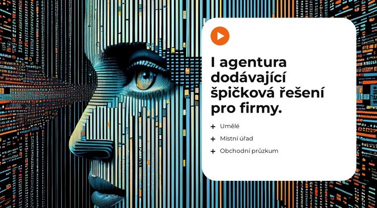 AI a Creative Industries Šablona HTML