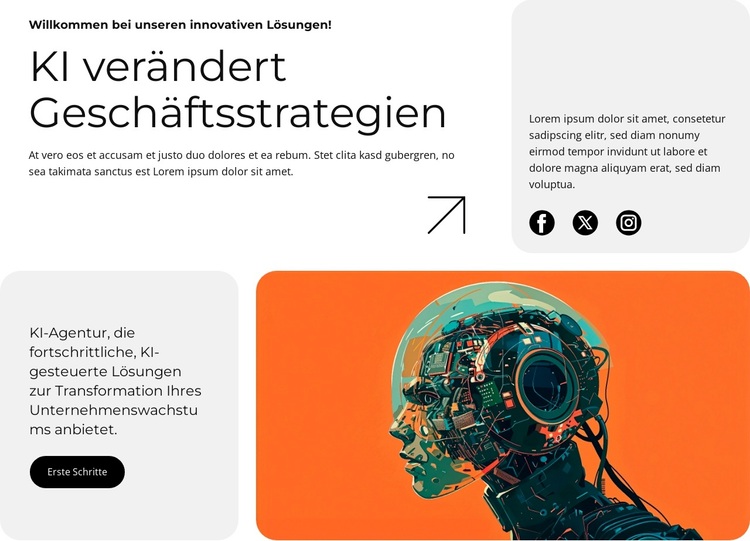 KI-Agenturlösungen WordPress-Theme
