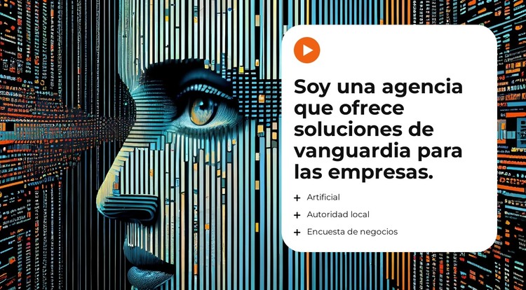 La IA y las industrias creativas Plantilla HTML