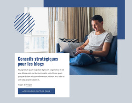 Conseils Pour Les Blogs De Stratégie Modèle De Site Web
