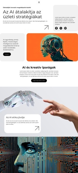 AI-alapú intelligens városok Sablonok