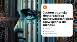 Świetny Projekt Strony Internetowej Dla AI I Przemysły Kreatywne