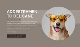 Suggerimenti Per L'Addestramento Del Cane - Modello Di Pagina HTML