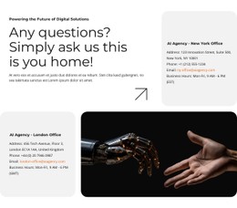 Smarter Business With AI HTML5 Template