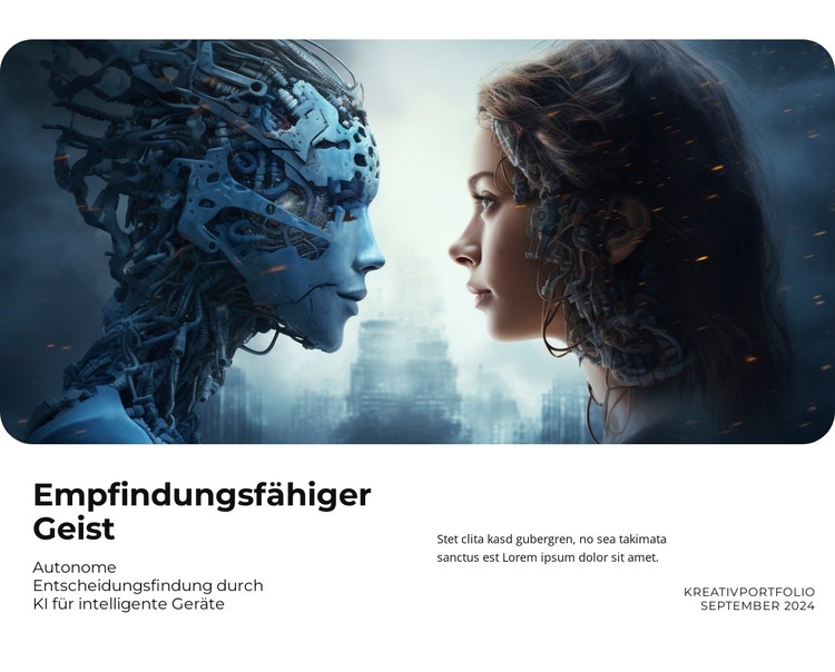 Transformation mit Intelligenz HTML-Vorlage