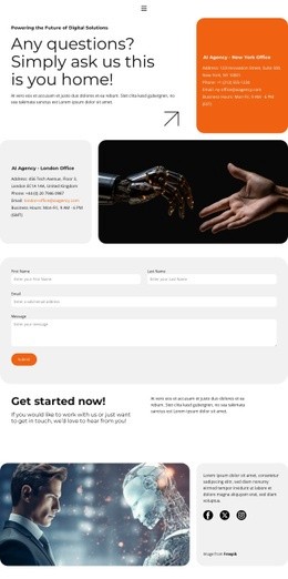 Powering Intelligent Growth - Homepage Design For Any Device