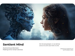 Transforming With Intelligence - HTML And CSS Template