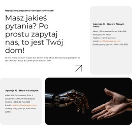 Sekcje Strony Głównej Dla Smarter Business With AI