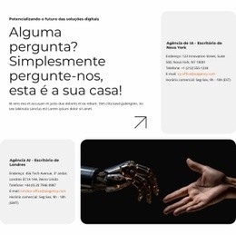 Negócios Mais Inteligentes Com IA - Design Profissional Personalizável