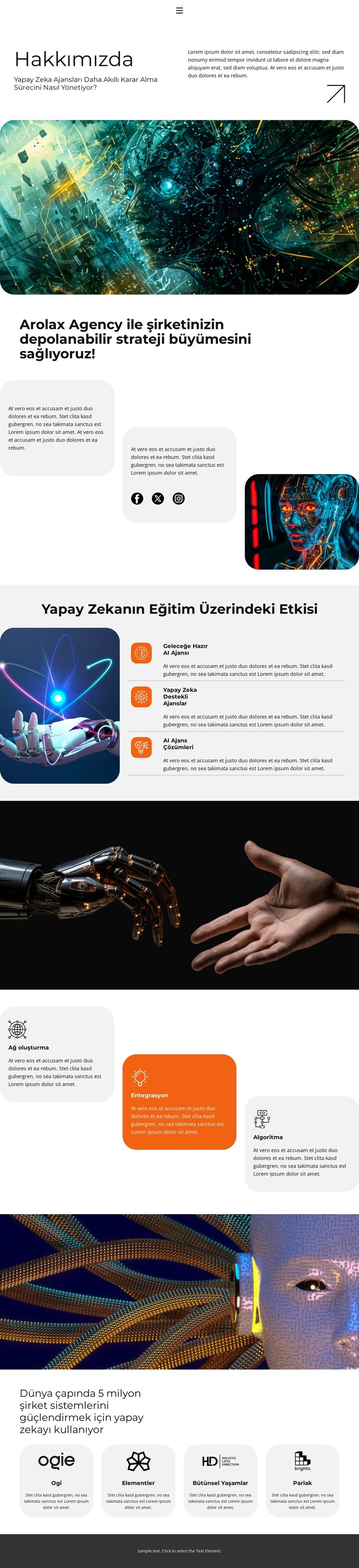 AI Çözümleri Serbest Bırakıldı CSS Şablonu