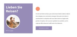 Reisetipps – Anpassbare Professionelle HTML5-Vorlage