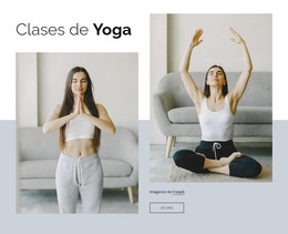 HTML Gratuito Para Clases De Yoga Online