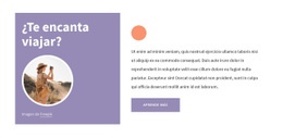 Consejos De Viaje: Plantilla HTML5 Profesional Personalizable