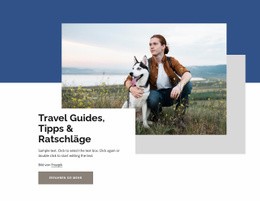 Reiseführer Und Ratschläge - HTML5-Responsive Vorlage