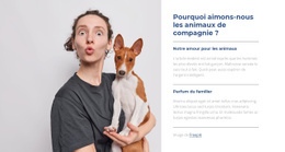 Nous Aimons Les Animaux - Créateur De Site