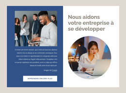 Aider Les Entreprises À Se Développer - Modèle D'Amorçage