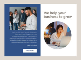 Helping Businesses Grow