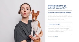 Amiamo Gli Animali - Bellissimo Modello HTML5