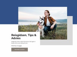 Premium Website-Ontwerp Voor Reisgidsen En Advies