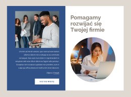 Pomaganie Firmom W Rozwoju - HTML Web Page Builder