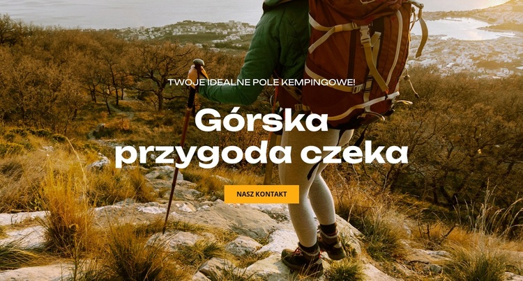 Górska przygoda czeka Motyw WordPress