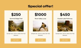 Mountain Trails - CSS Template by Nicepage