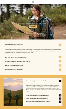 Nature Beyond Borders Simple CSS Template