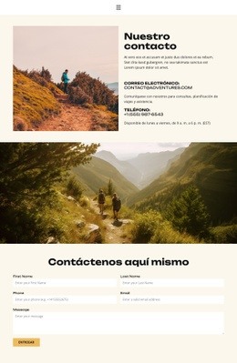 Abraza La Naturaleza - Hermoso Creador De Sitios Web