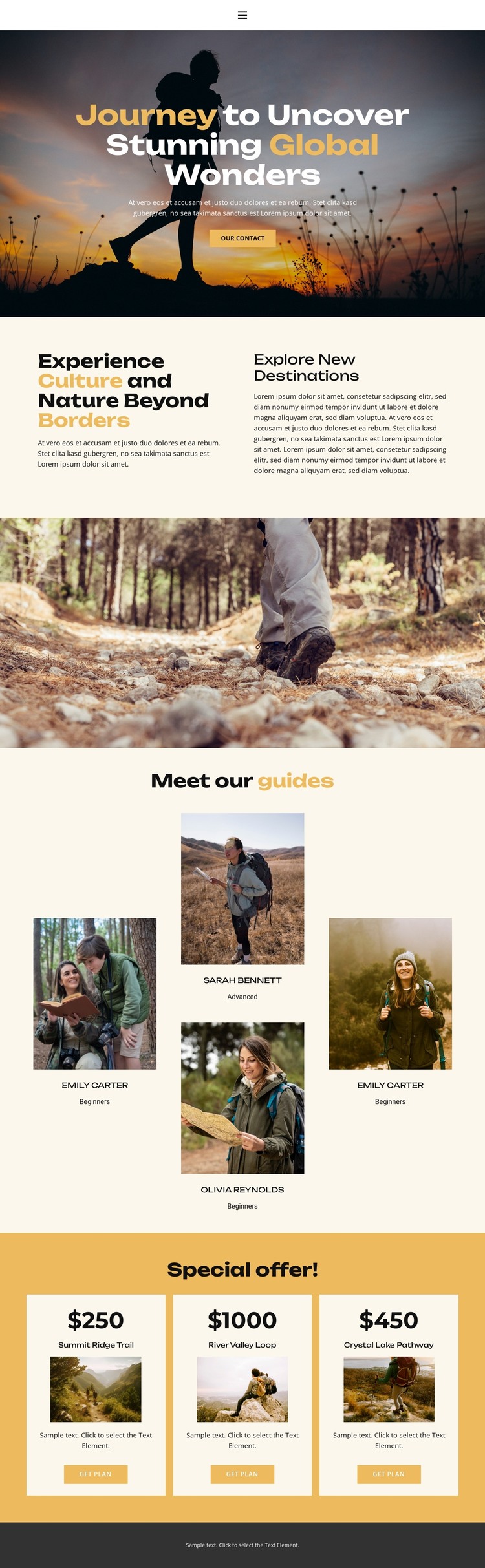 Navigation Assistance HTML Template