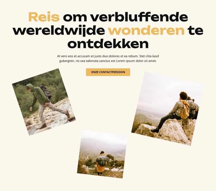 Ontdek Vrijheid WordPress-thema